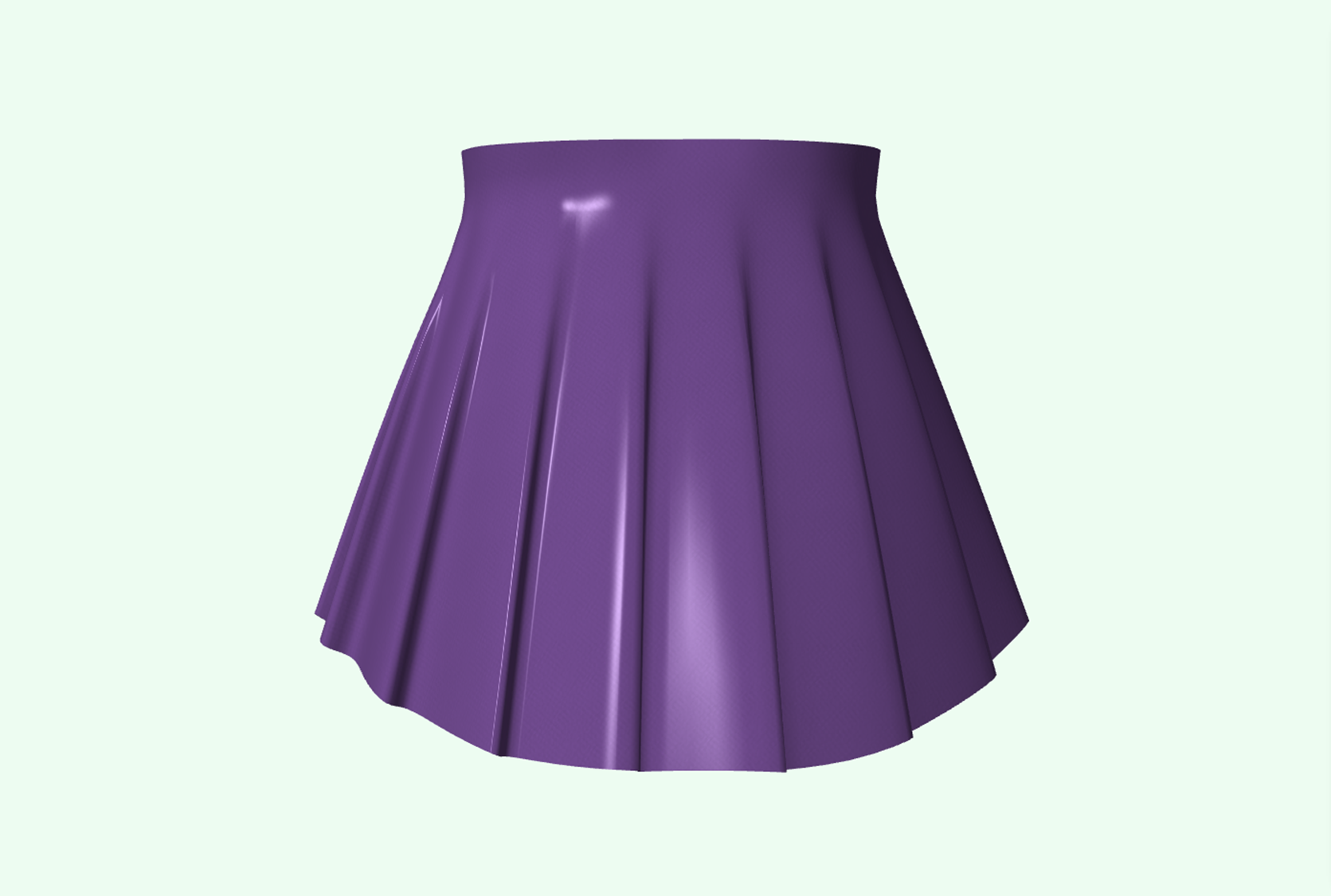Sample Skirt 3D Models