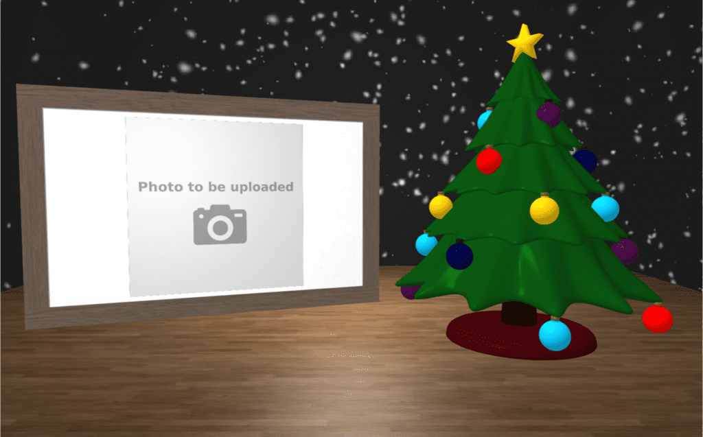 Christmas eCard style 3 with photo upload