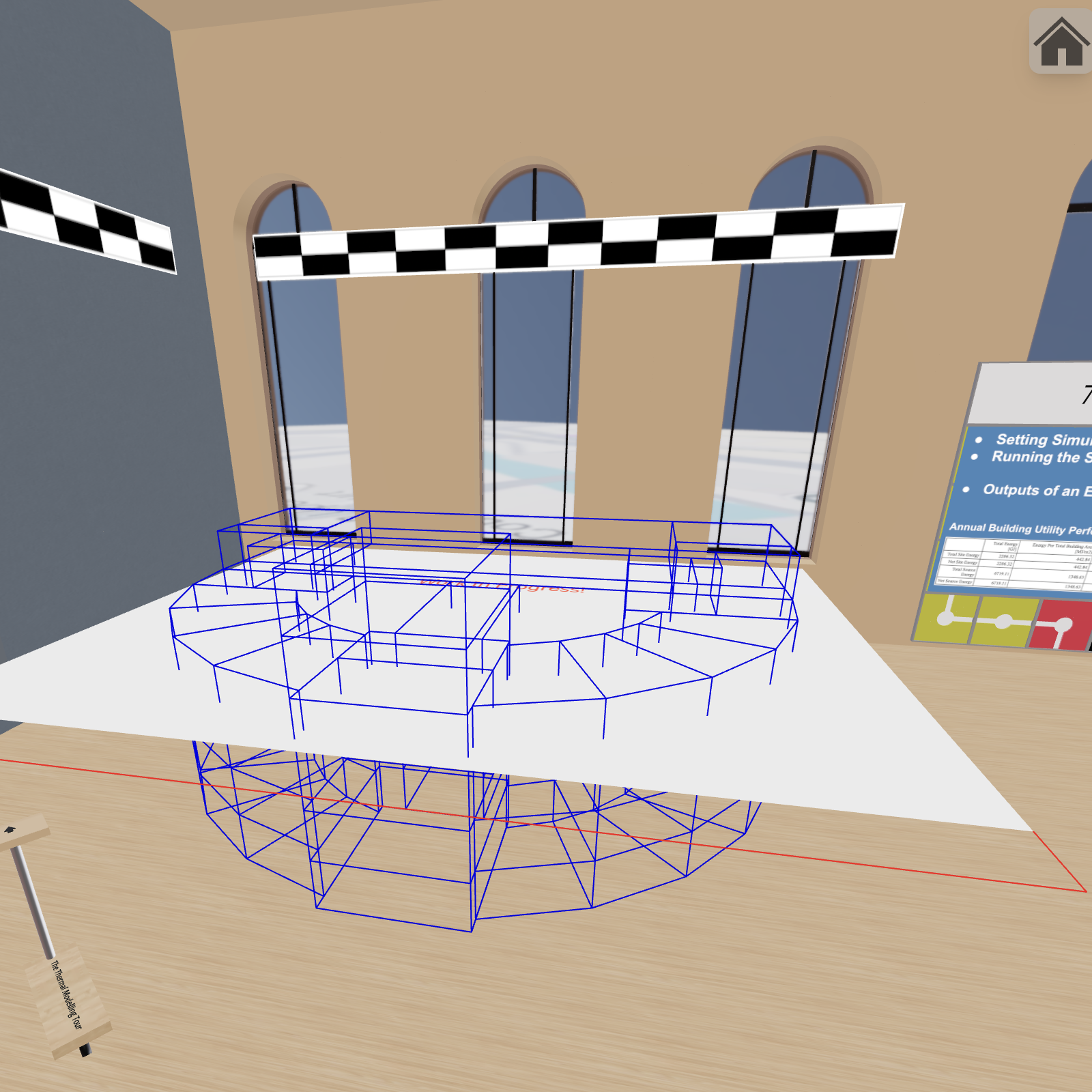 Energy modelling of a historic building